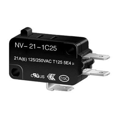 Микропереключатель без рычага NV-21